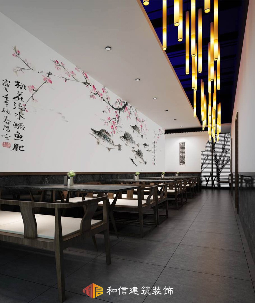 徽菜餐館裝修設計 徽菜餐館裝修設計