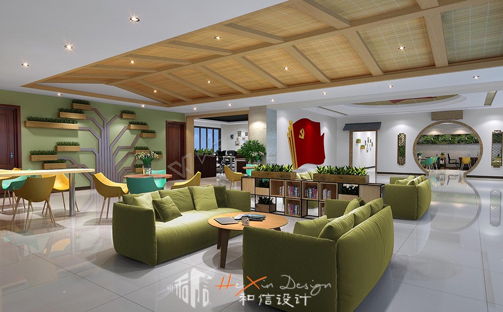 機投鎮九金文化中心成都辦公室裝修 機投鎮九金文化中心成都辦公室裝修