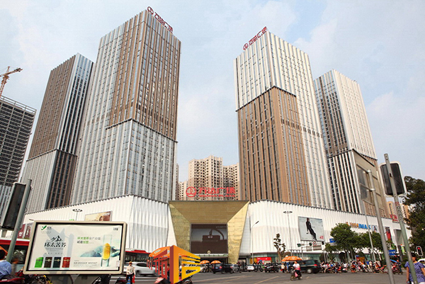 金牛萬達廣場商場設計裝修 金牛萬達廣場商場設計裝修