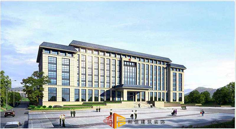 武警綜合樓成都辦公室裝修 武警綜合樓成都辦公室裝修