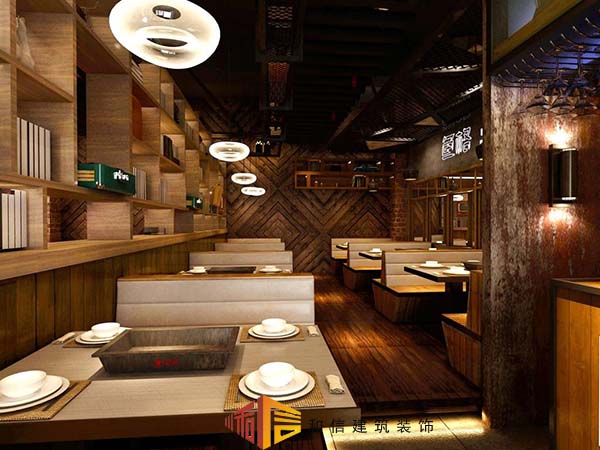 成都熱辣辣火鍋店裝修設計 成都熱辣辣火鍋店裝修設計