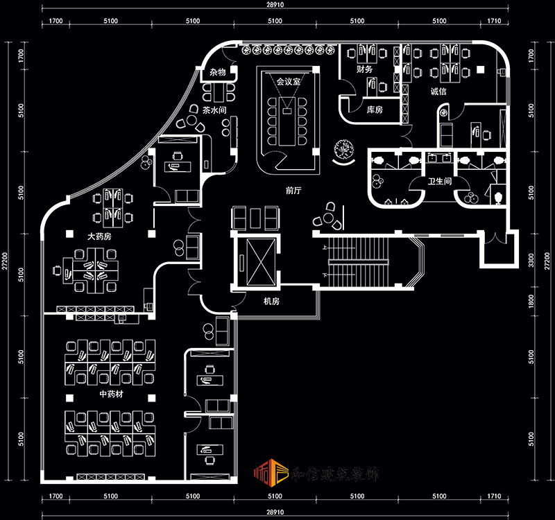 成都U37文創園辦公室裝修平面設計圖 成都U37文創園辦公室裝修平面設計圖