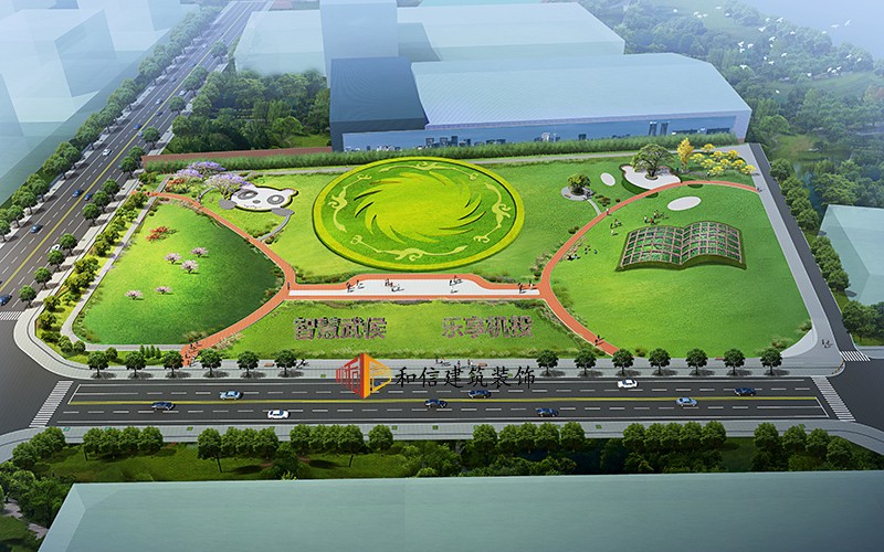 白佛社區50畝綠化設計 白佛社區50畝綠化設計